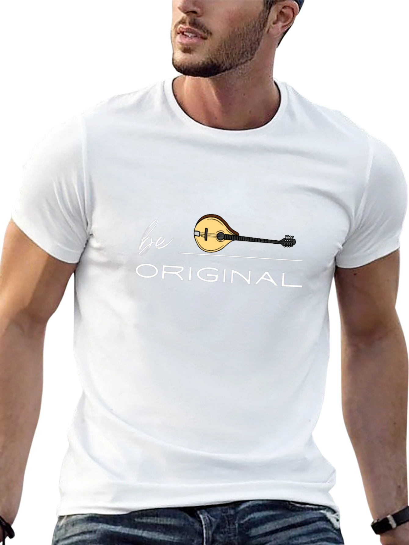 Be Original Mandolin Graphic Tee