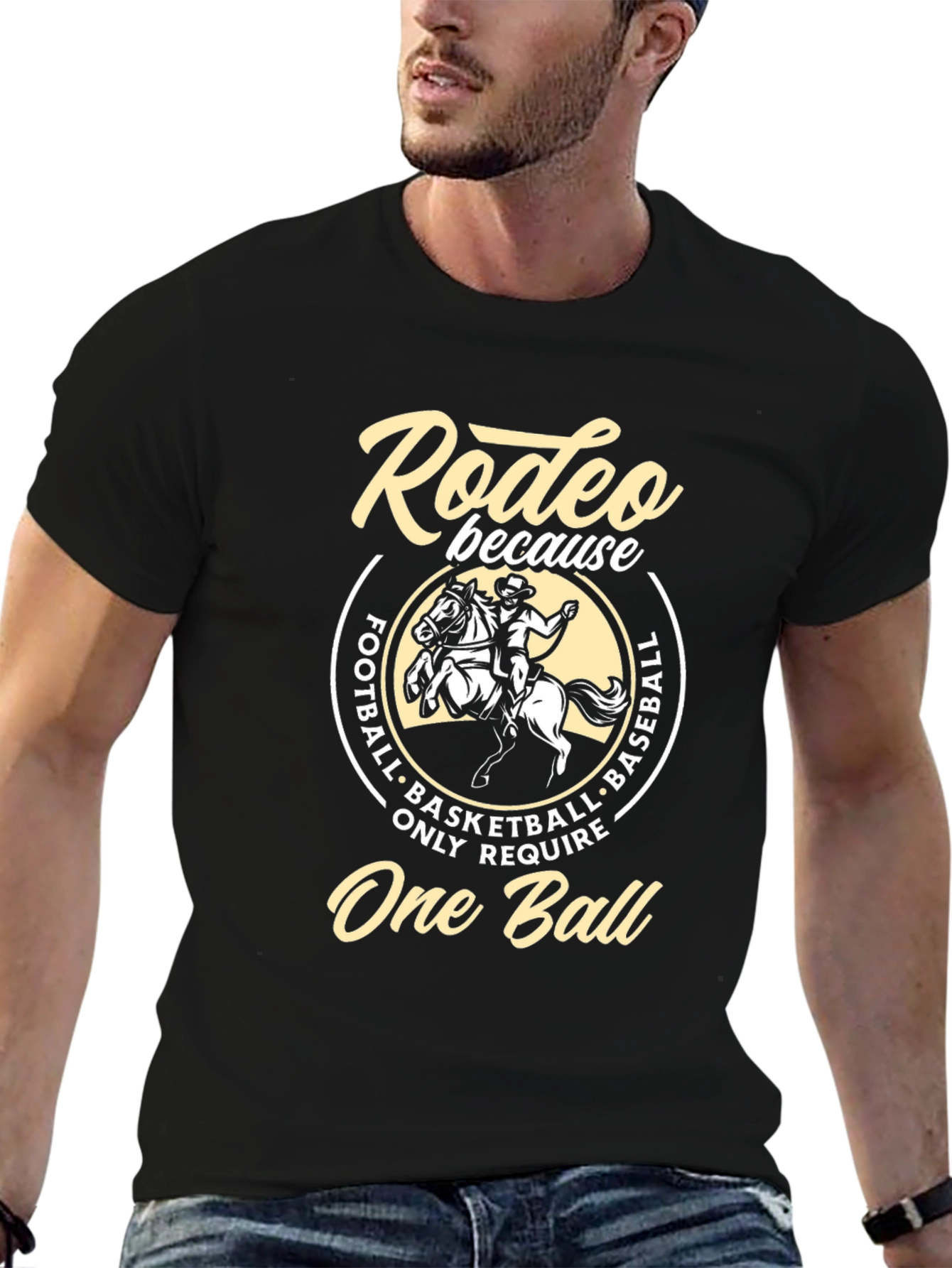 Rodeo One Ball Graphic T-Shirt