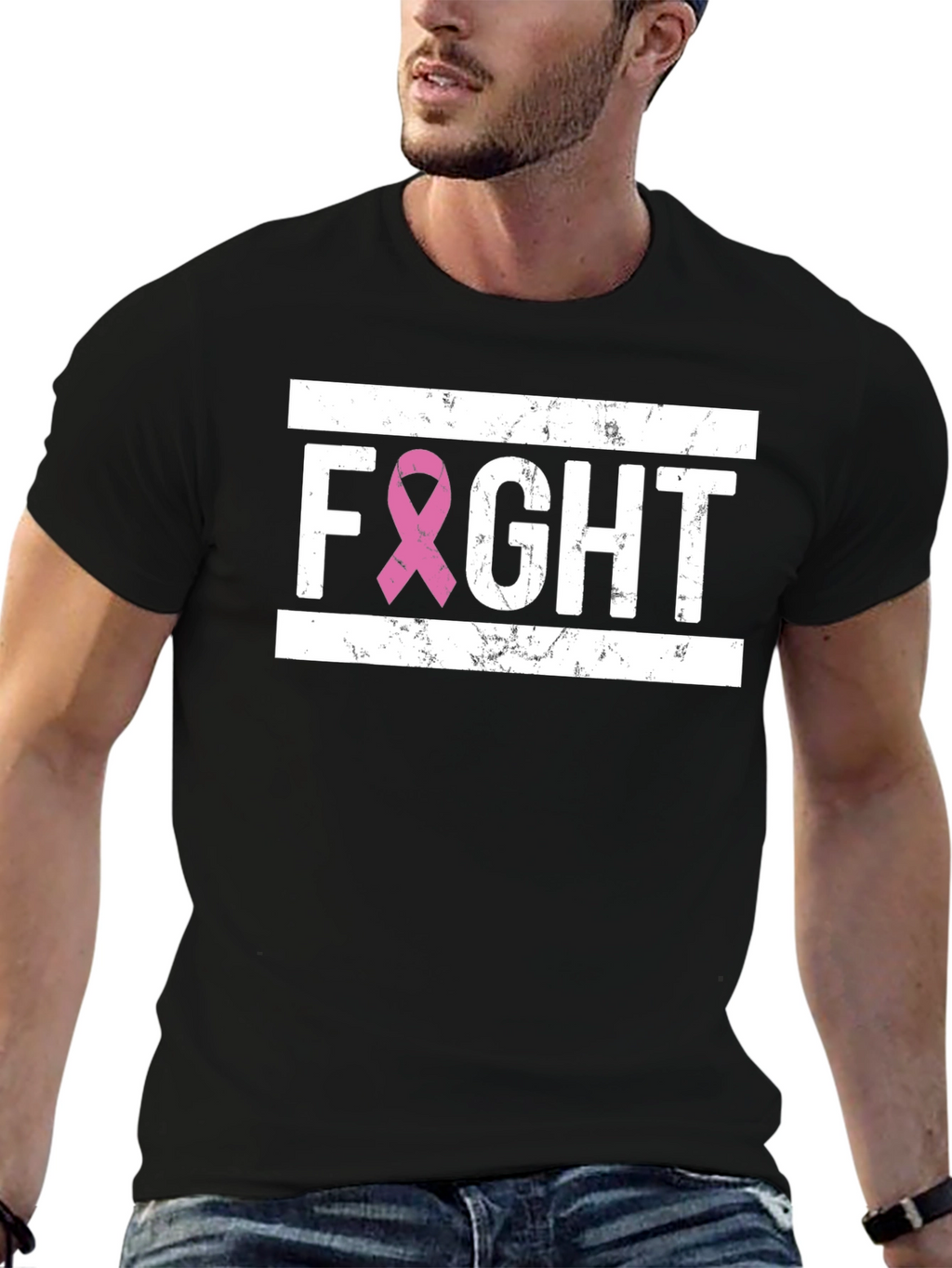 Fight Breast Cancer T-Shirt - Support Awareness