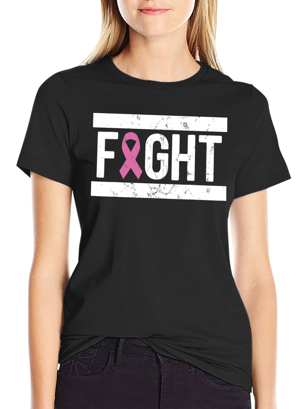 Fight Breast Cancer T-Shirt - Support Awareness