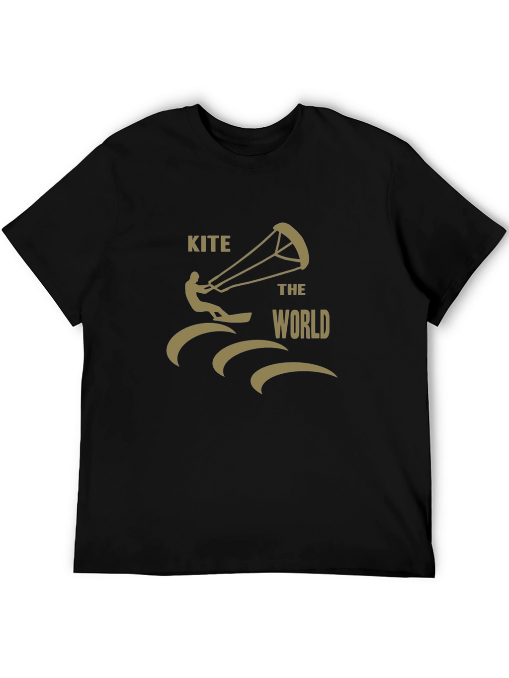 Kite The World Graphic Tee - Black