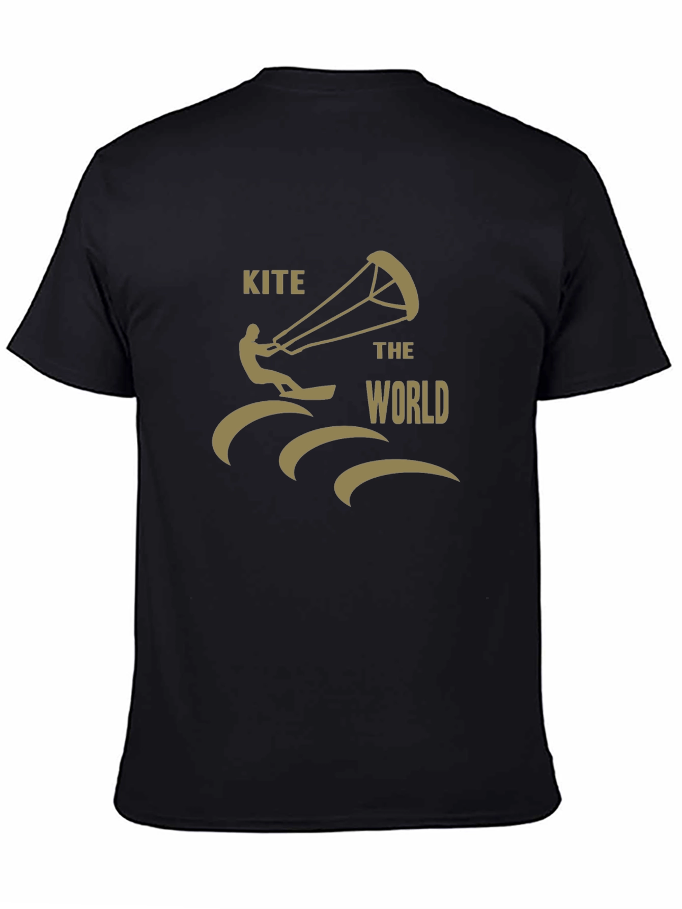 Kite The World Graphic Tee - Black