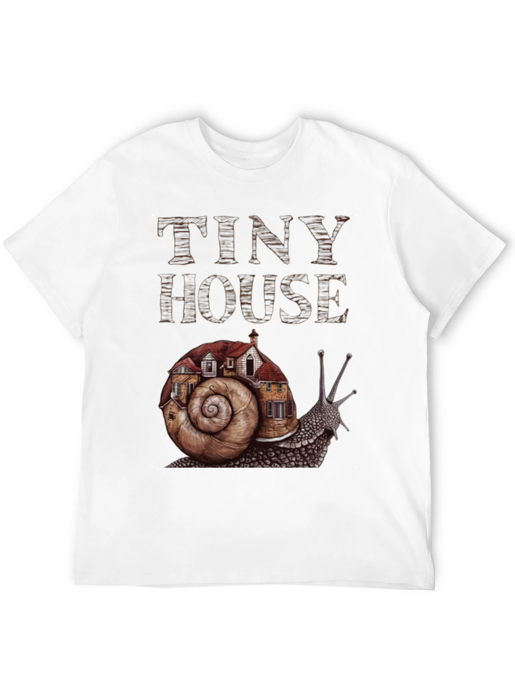 Tiny House Snail Graphic Tee
