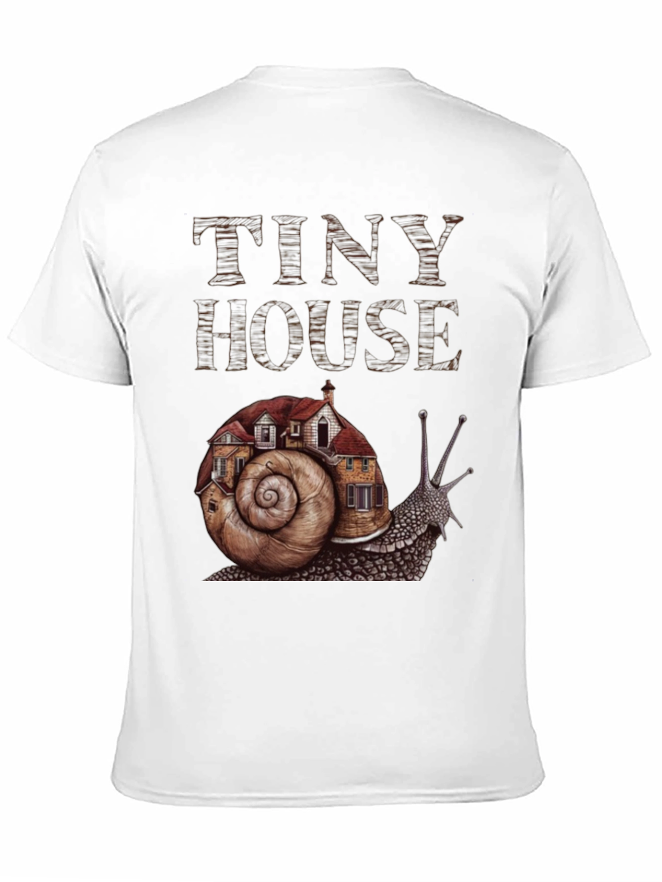 Tiny House Snail Graphic Tee