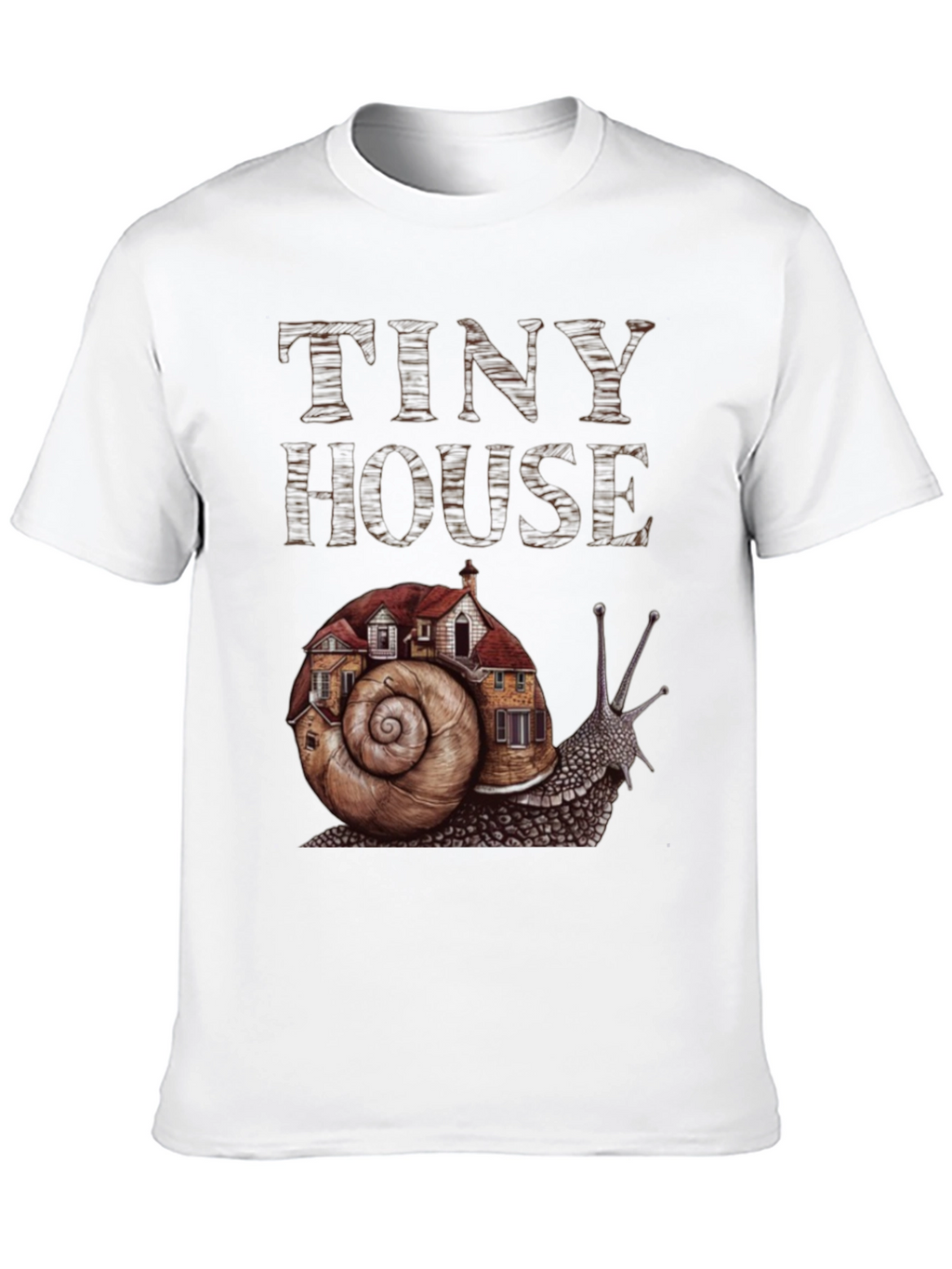 Tiny House Snail Graphic Tee