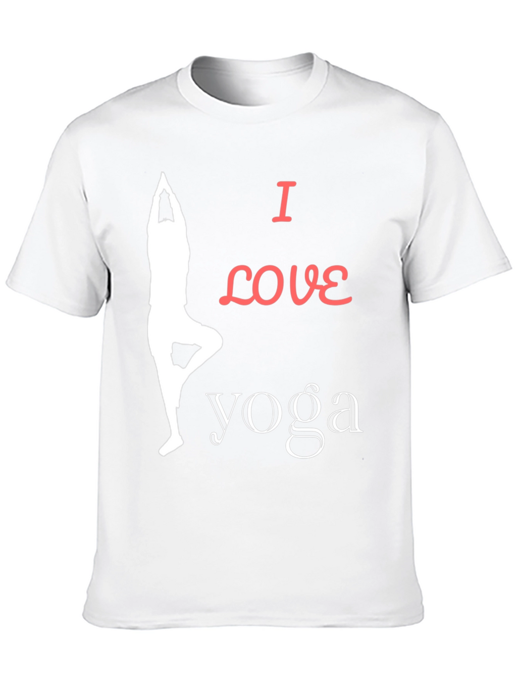 I Love Yoga Graphic T-Shirt