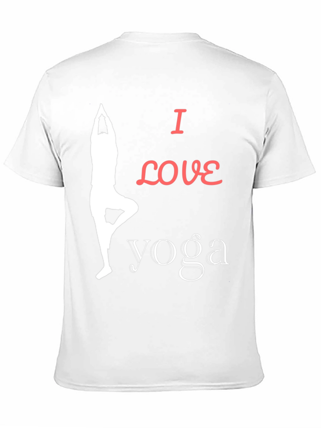 I Love Yoga Graphic T-Shirt