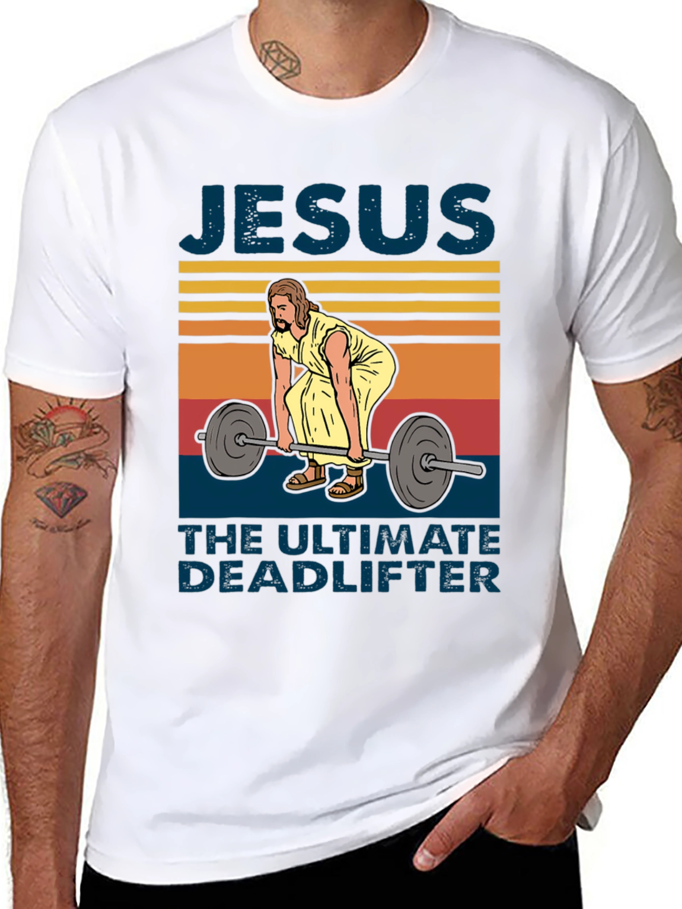 Jesus the Ultimate Deadlifter T-Shirt