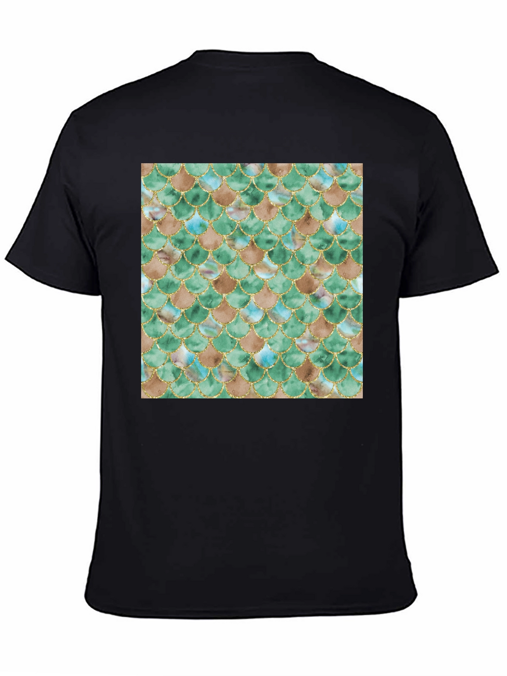 Scales Pattern Graphic Tee