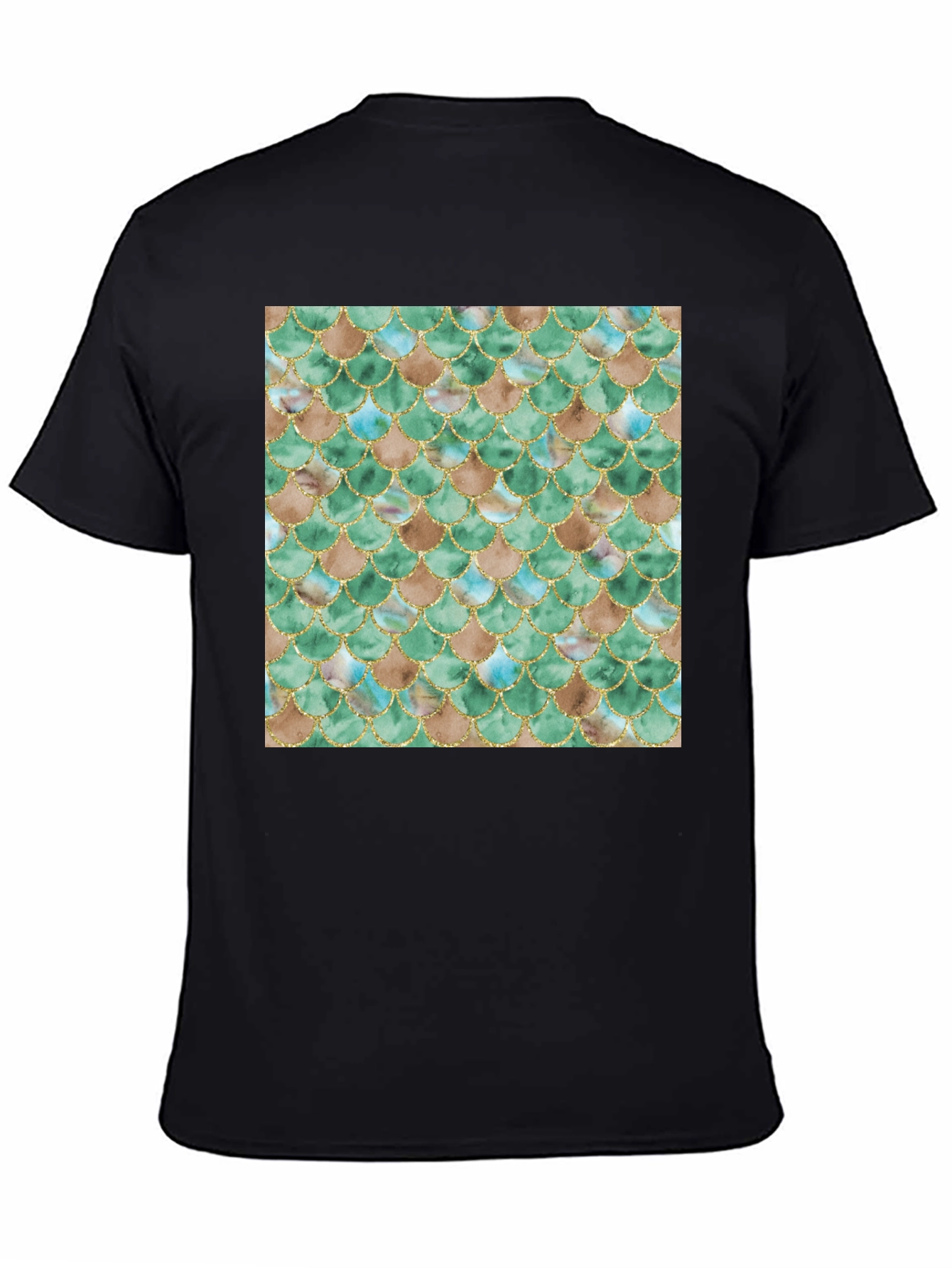 Scales Pattern Graphic Tee
