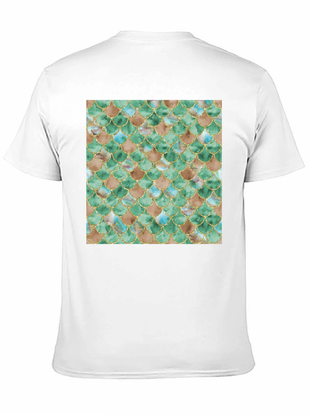 Scales Pattern Graphic Tee