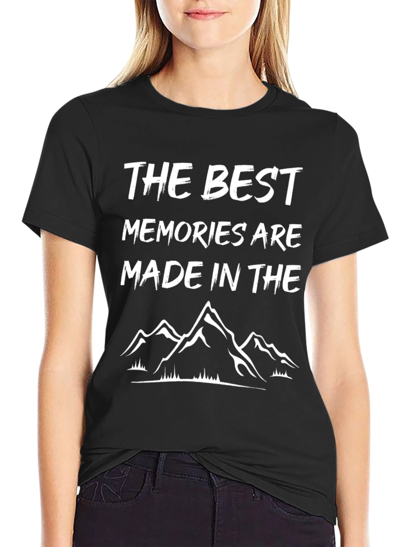 Mountains Memories Tee - Adventure Time!