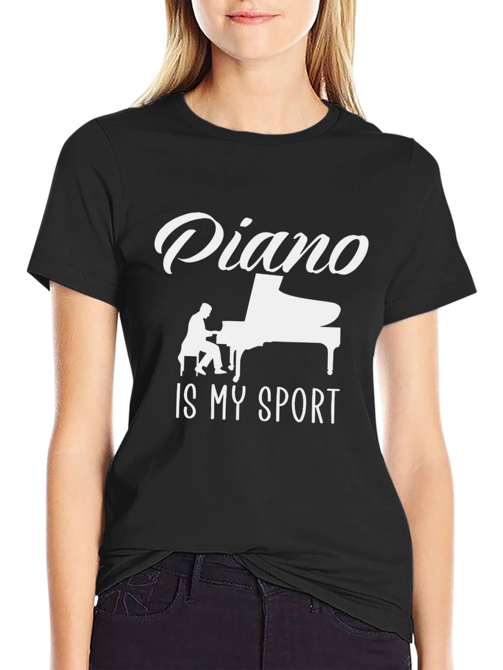 Piano is My Sport - Graphic T-Shirt