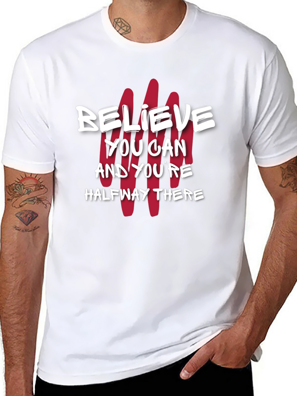 Believe You Can T-Shirt - Motivational Graphic Tee