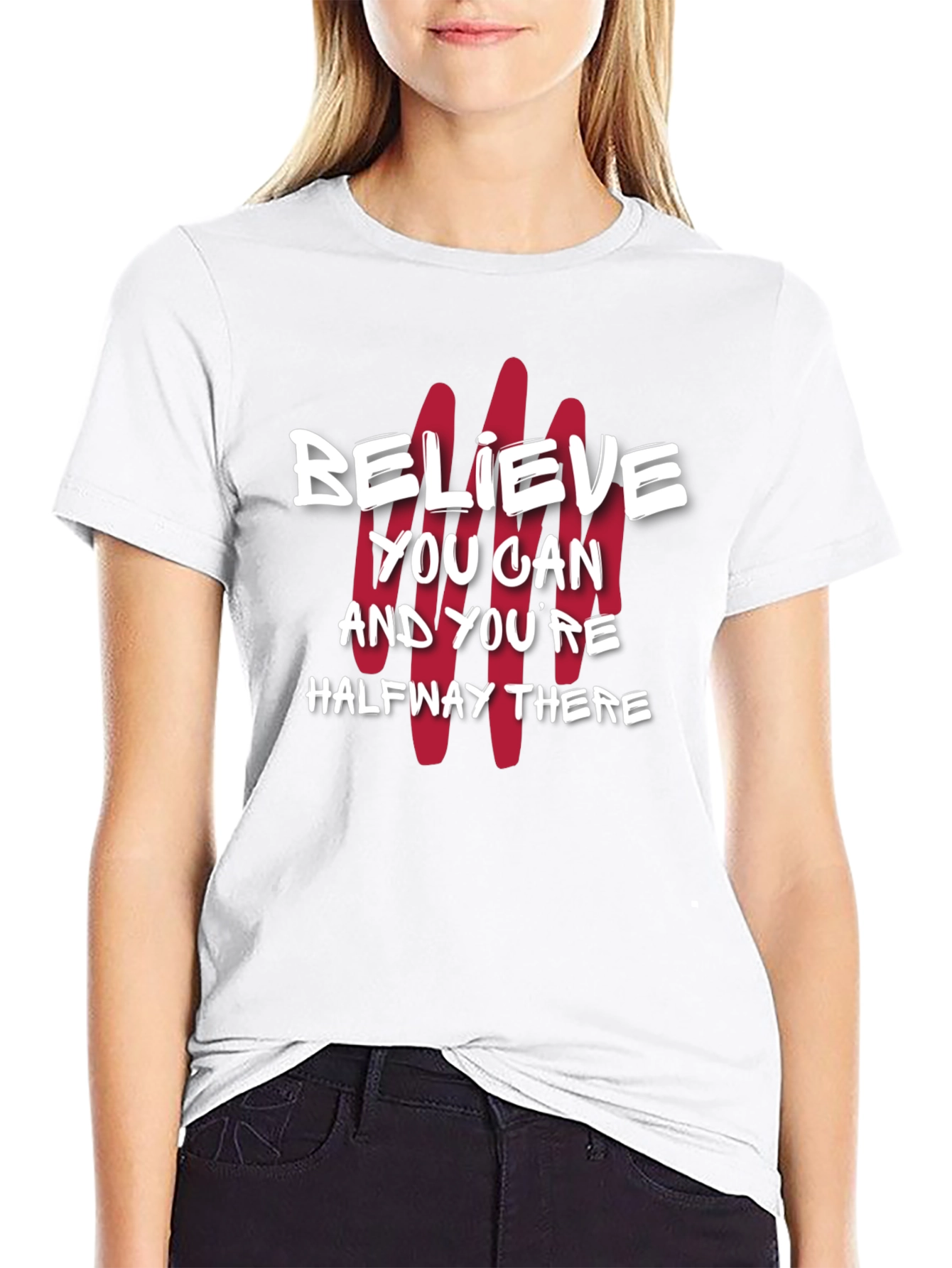 Believe You Can T-Shirt - Motivational Graphic Tee