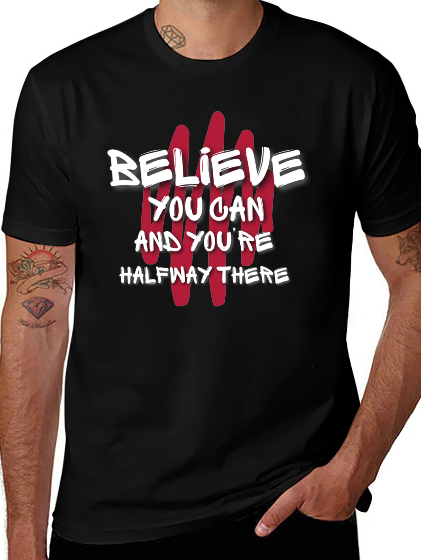 Believe You Can T-Shirt - Motivational Graphic Tee