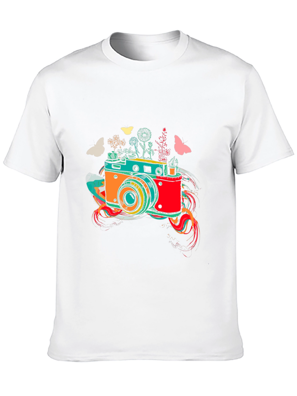 Retro Camera Graphic Tee