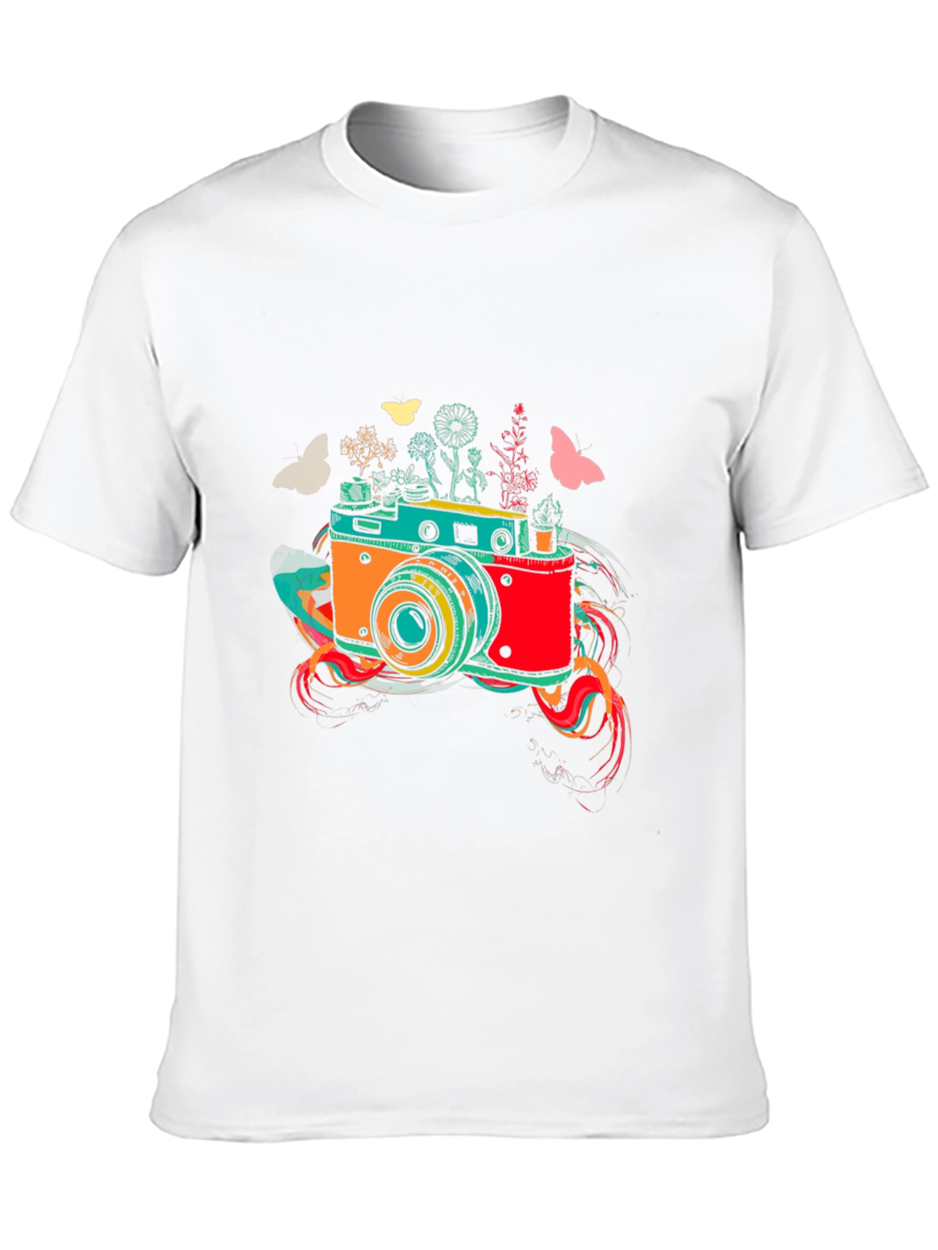 Retro Camera Graphic Tee