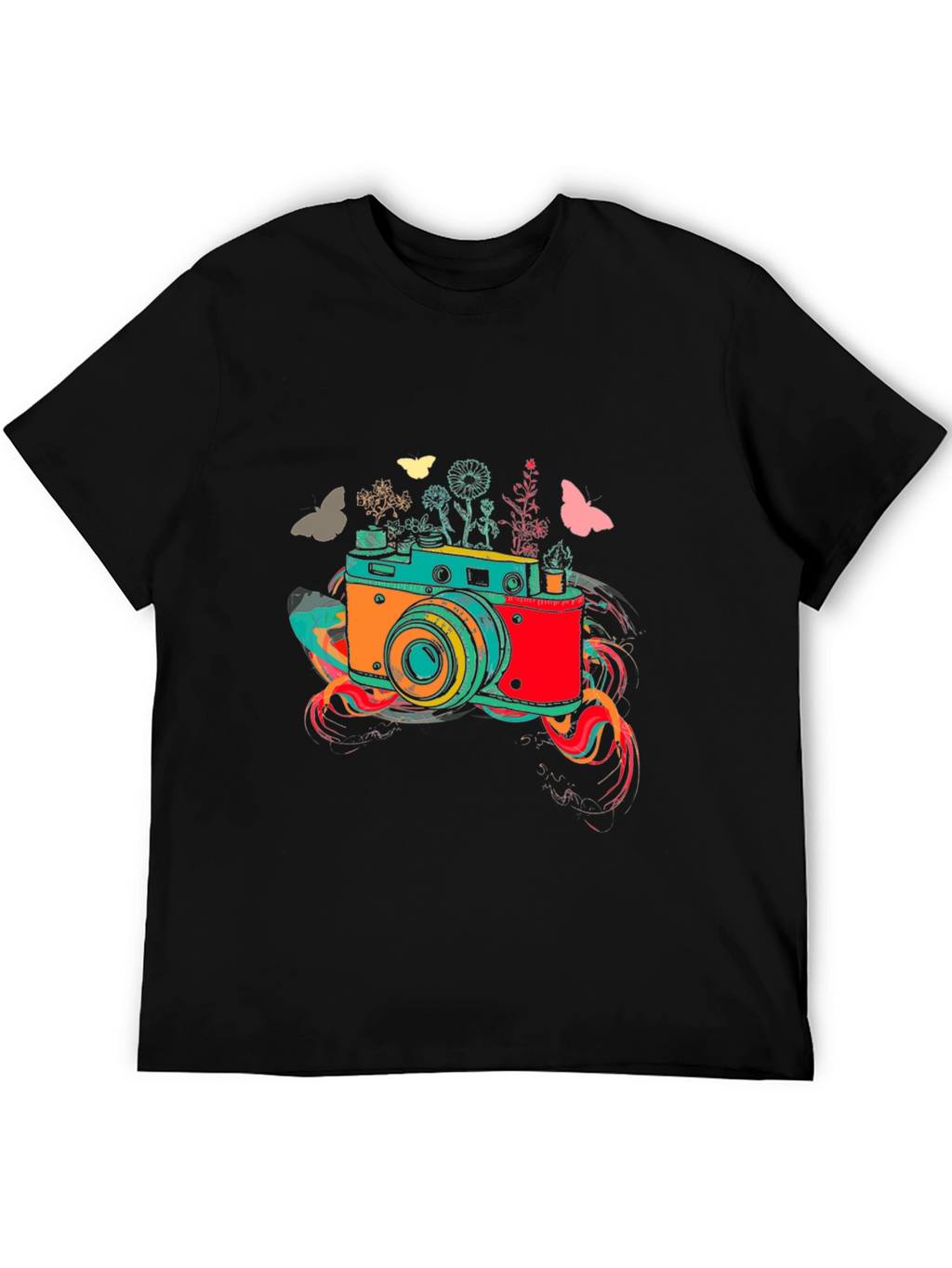 Retro Camera Graphic Tee