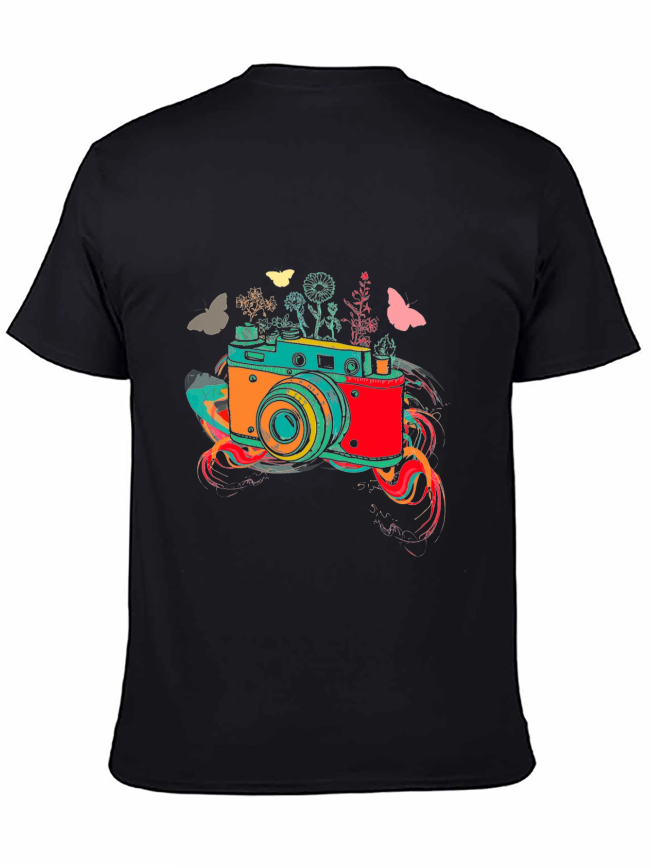 Retro Camera Graphic Tee