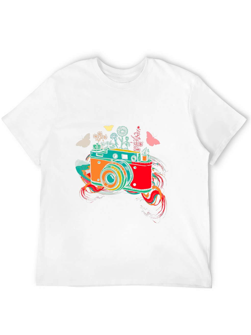Retro Camera Graphic Tee