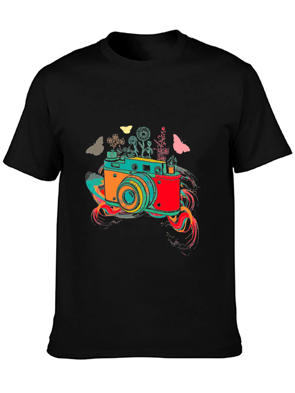 Retro Camera Graphic Tee