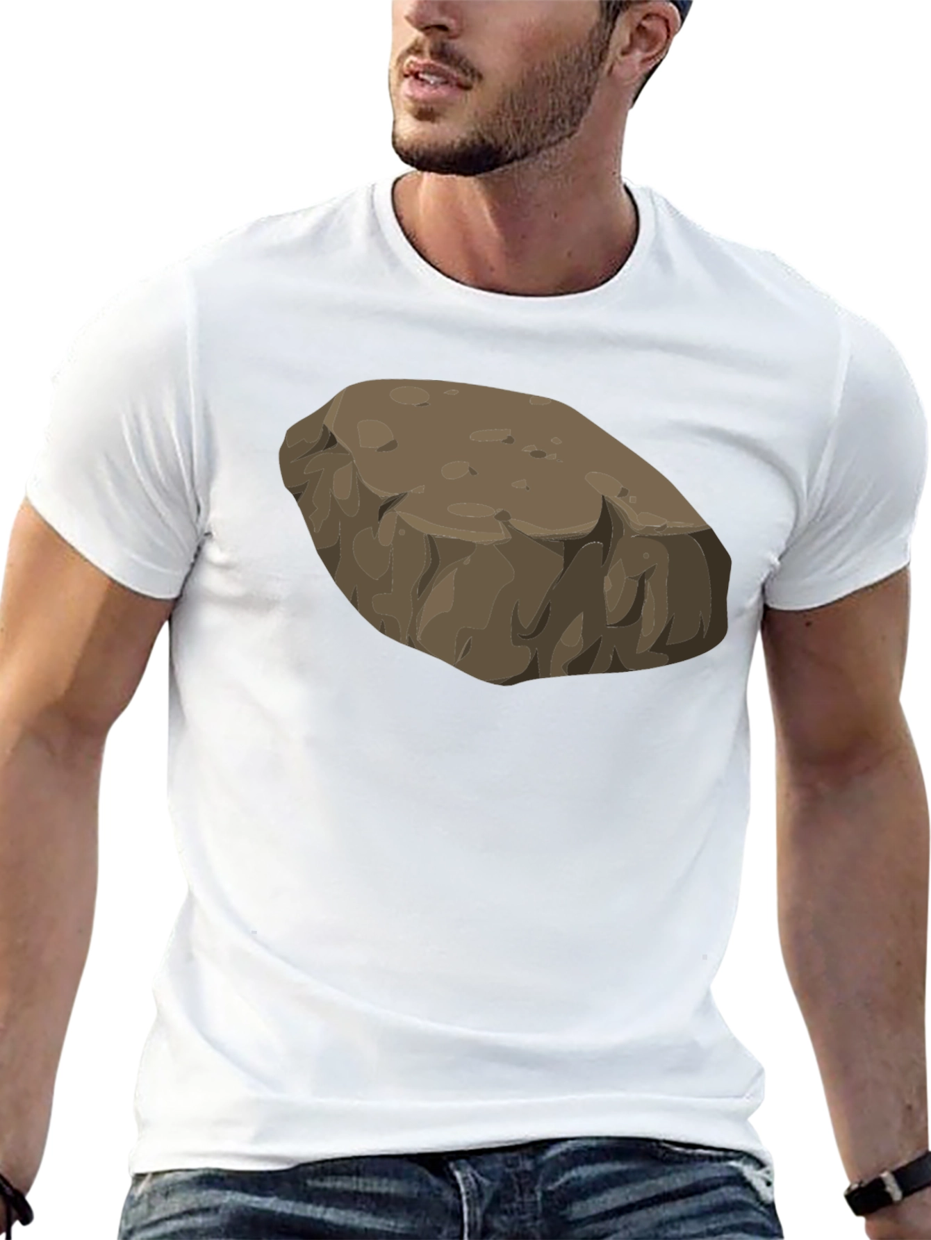 Rock Graphic T-Shirt - Nature Inspired Tee