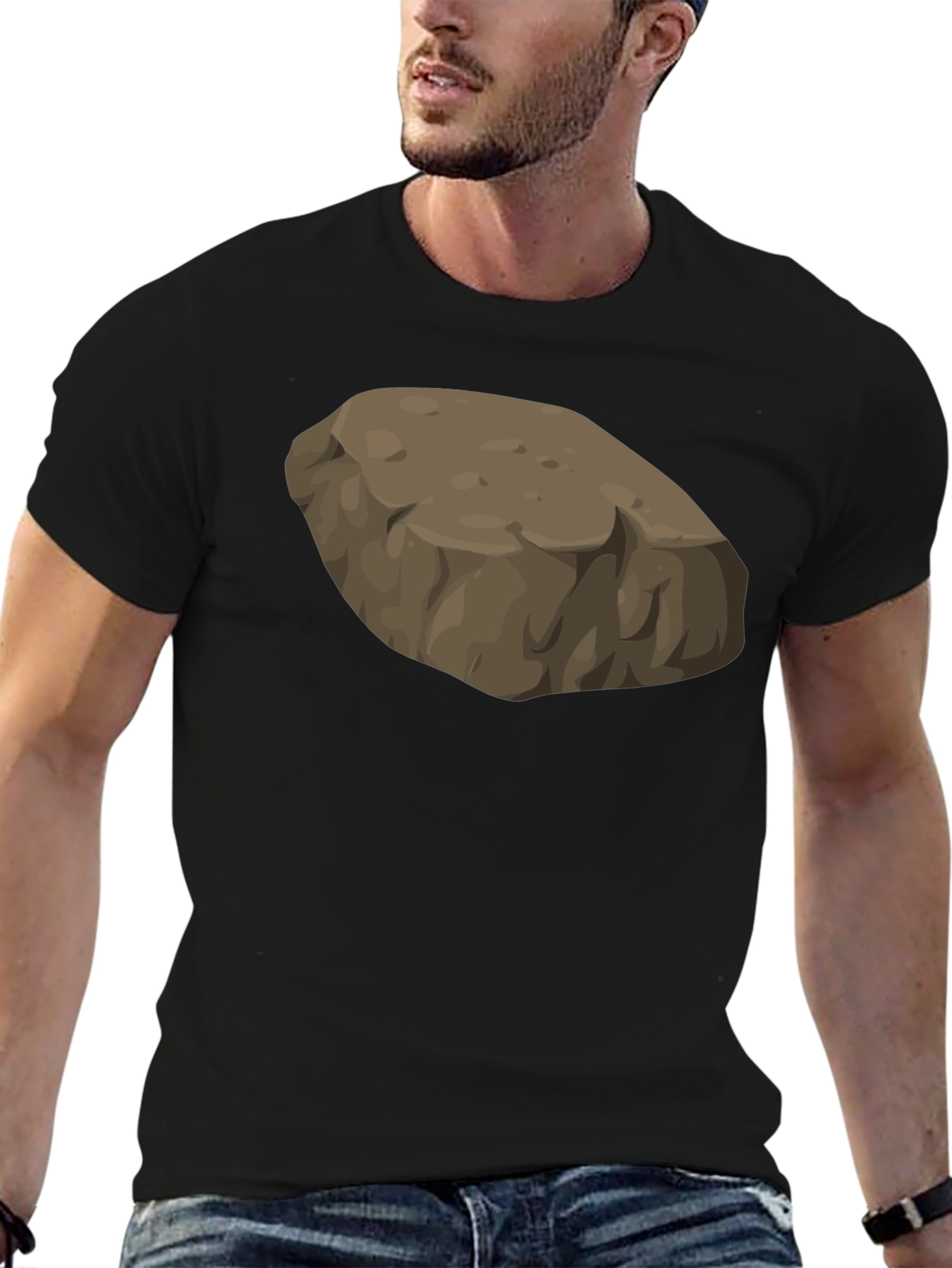 Rock Graphic T-Shirt - Nature Inspired Tee