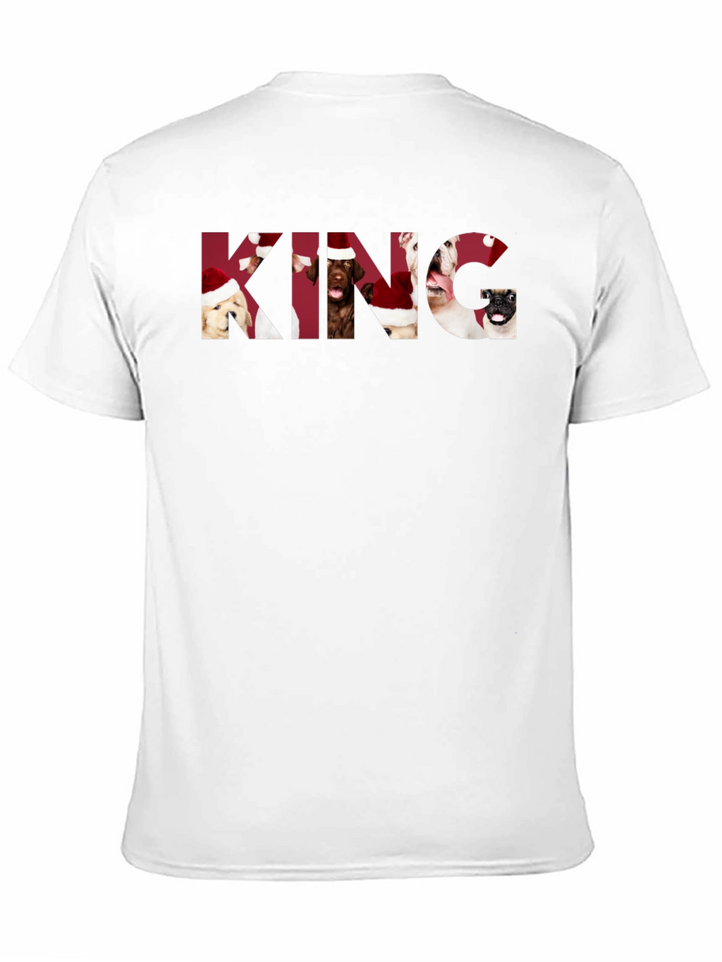 Dog Lover Christmas King Graphic Tee