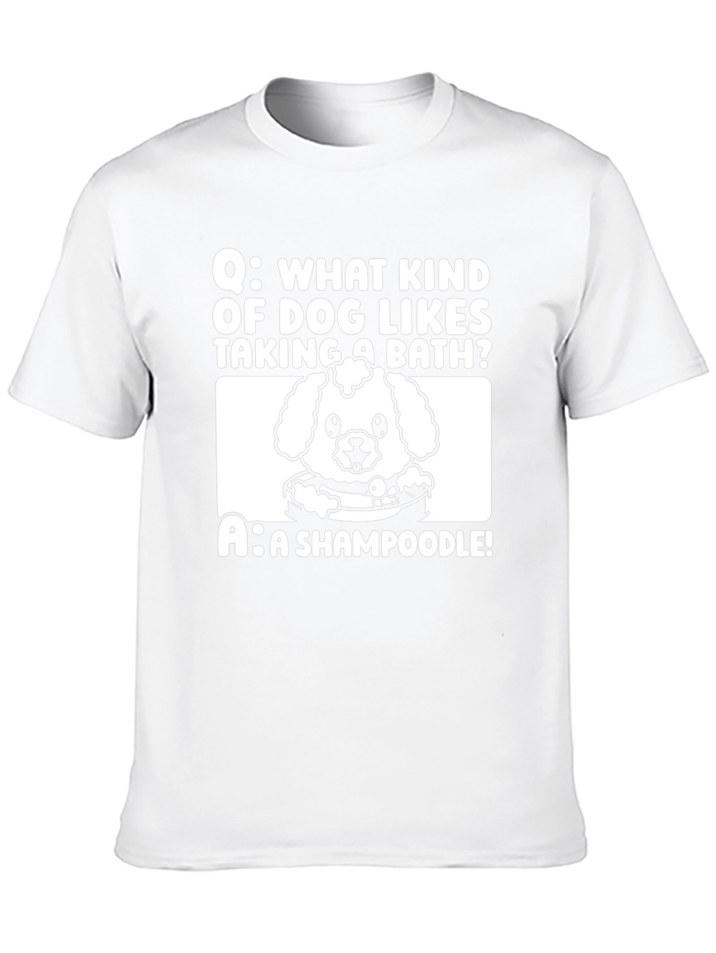 Shampoodle Dog Joke T-Shirt - Funny Pun Tee