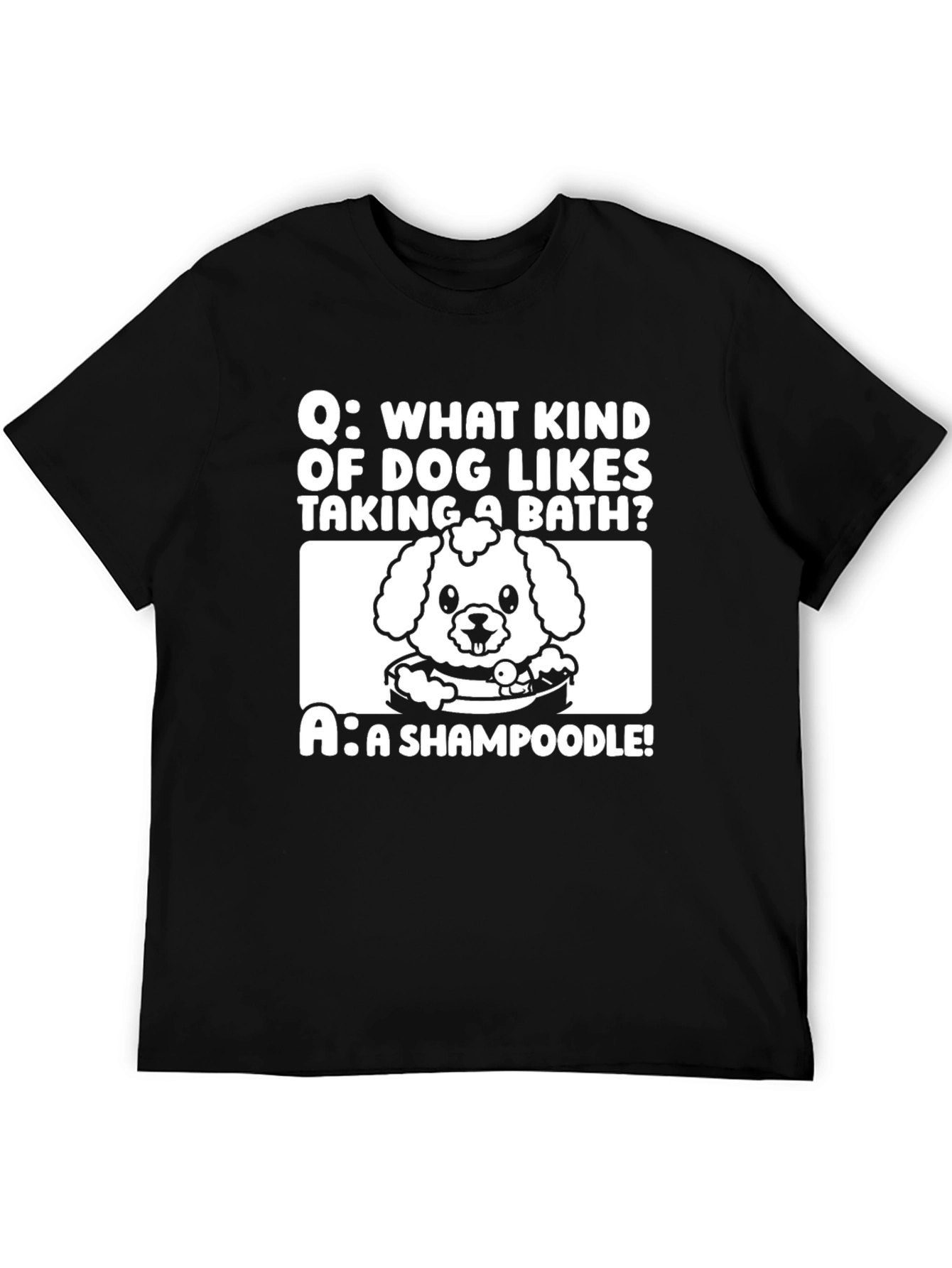 Shampoodle Dog Joke T-Shirt - Funny Pun Tee