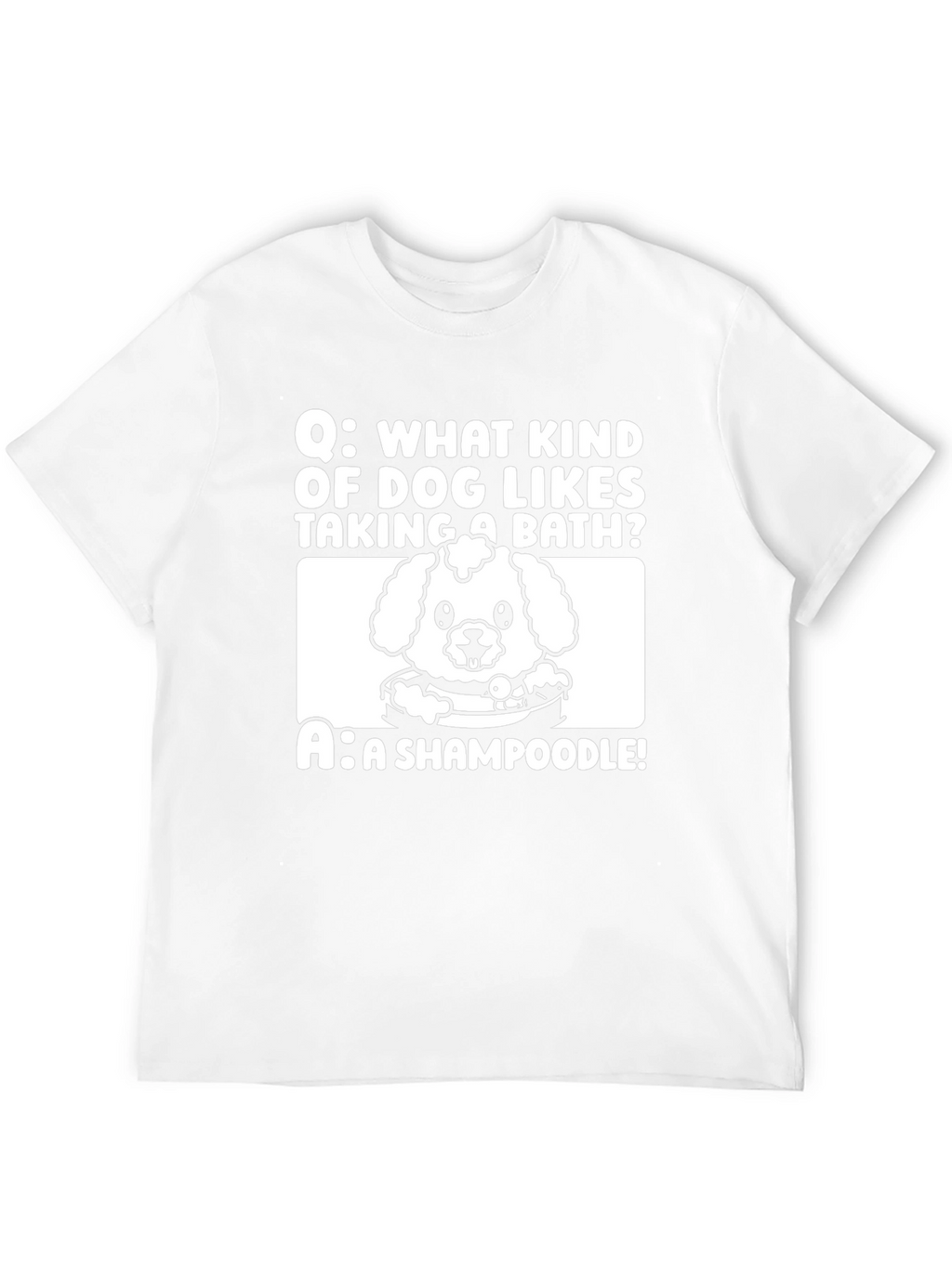 Shampoodle Dog Joke T-Shirt - Funny Pun Tee