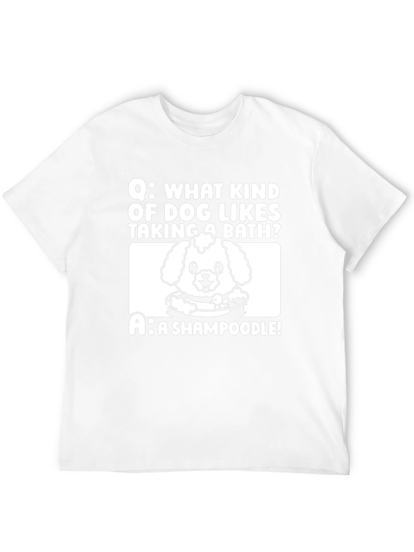 Shampoodle Dog Joke T-Shirt - Funny Pun Tee