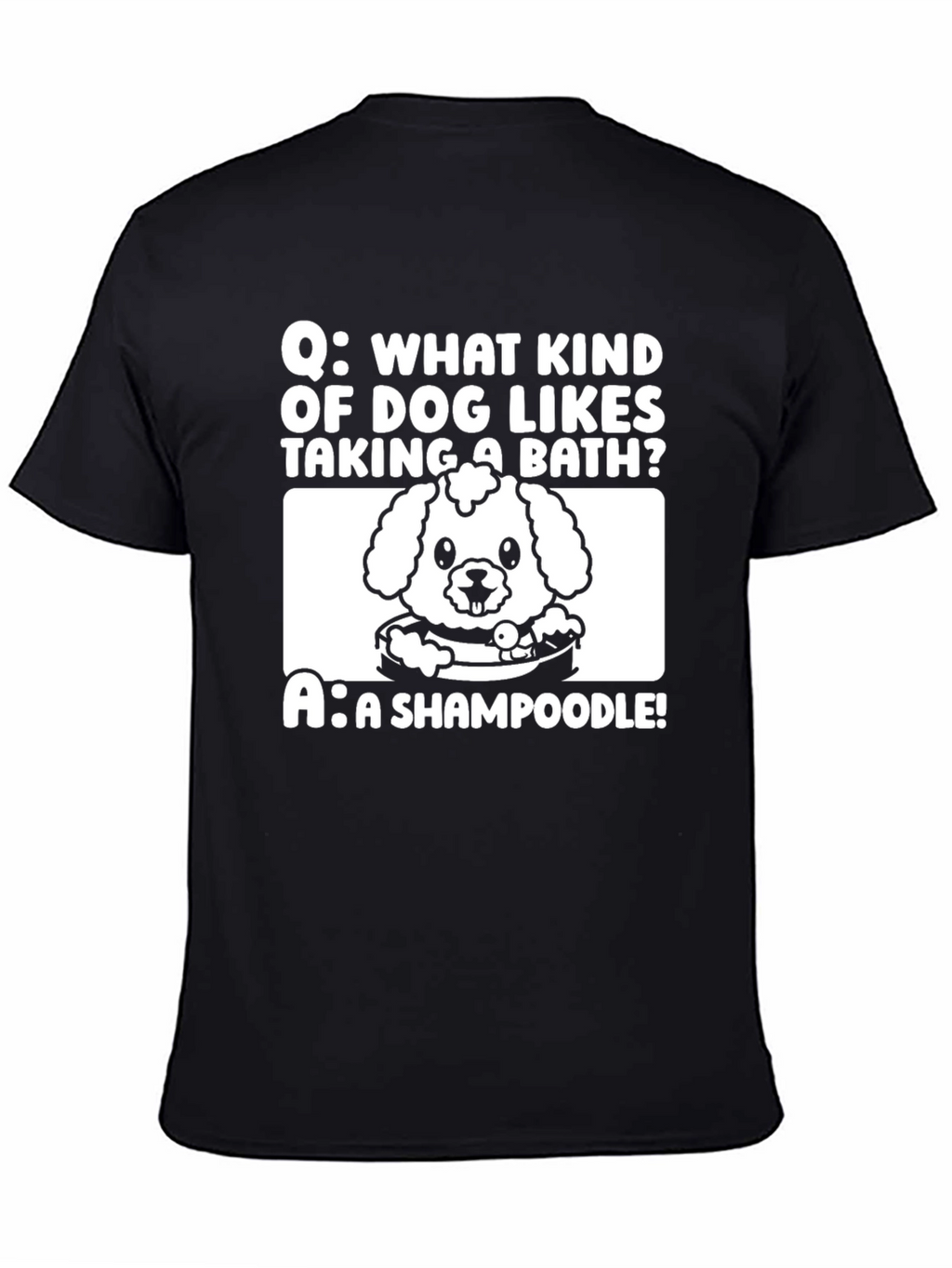Shampoodle Dog Joke T-Shirt - Funny Pun Tee