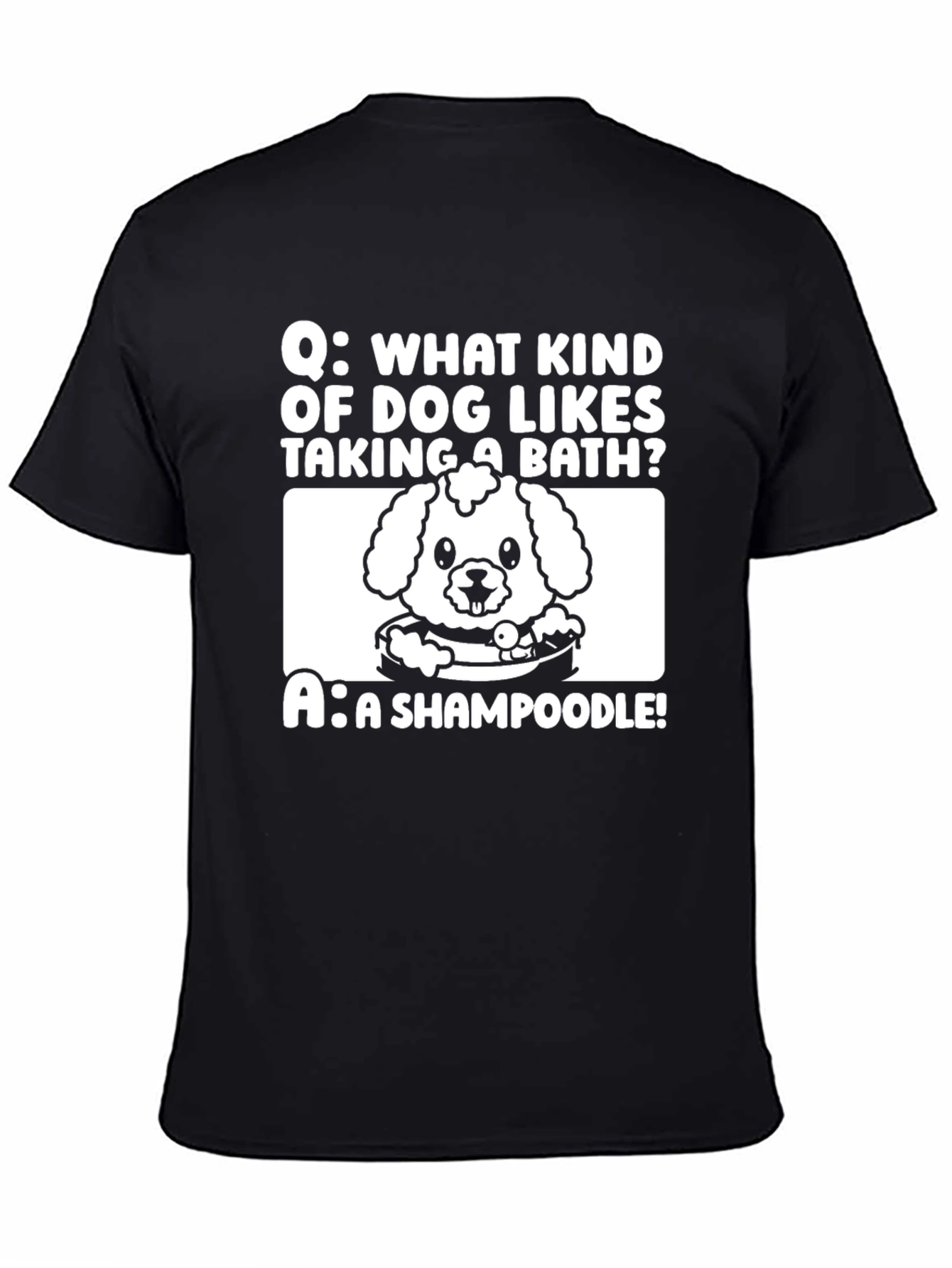 Shampoodle Dog Joke T-Shirt - Funny Pun Tee