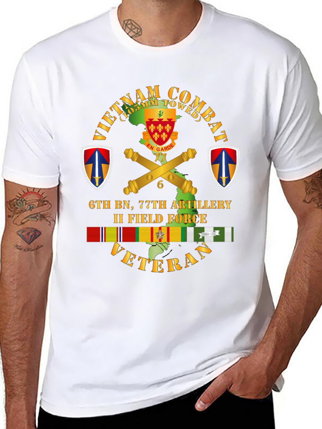 Vietnam Combat Veteran T-Shirt