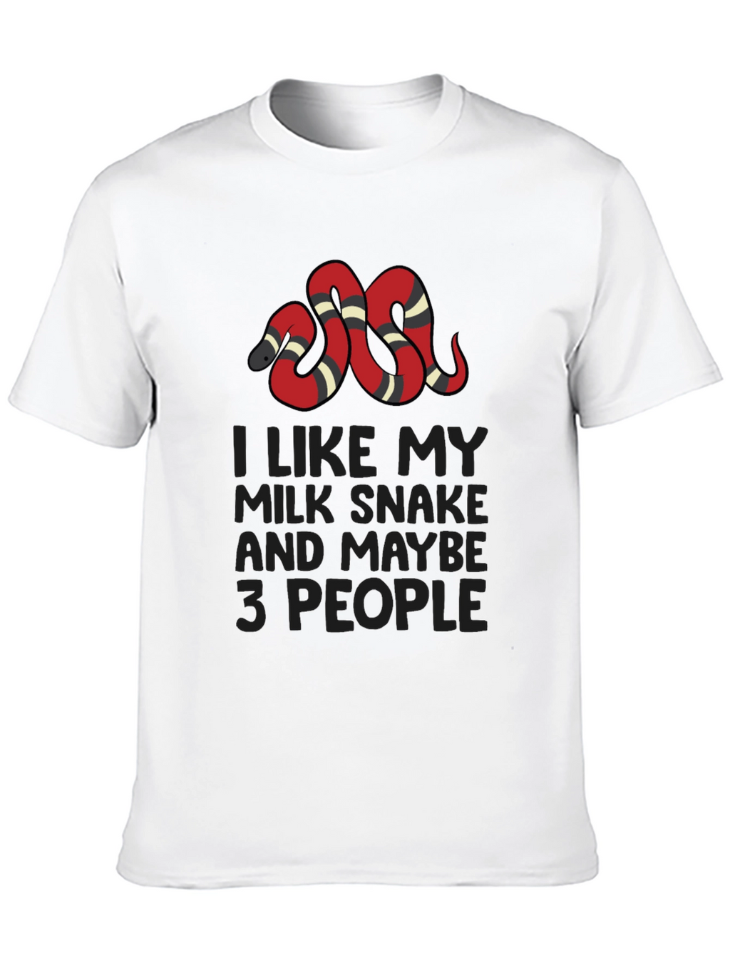 Milk Snake Graphic Tee - Introvert Humor