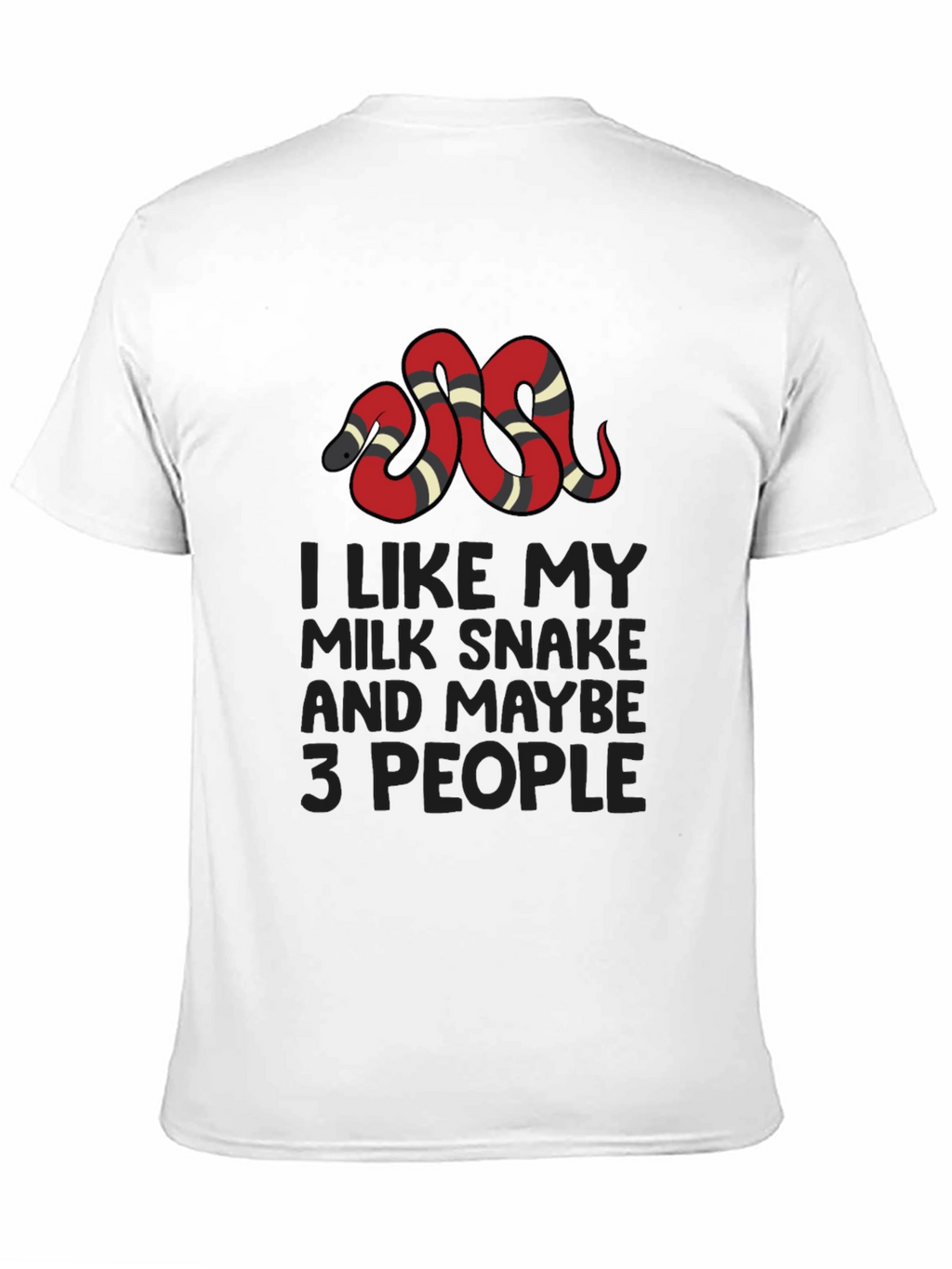 Milk Snake Graphic Tee - Introvert Humor