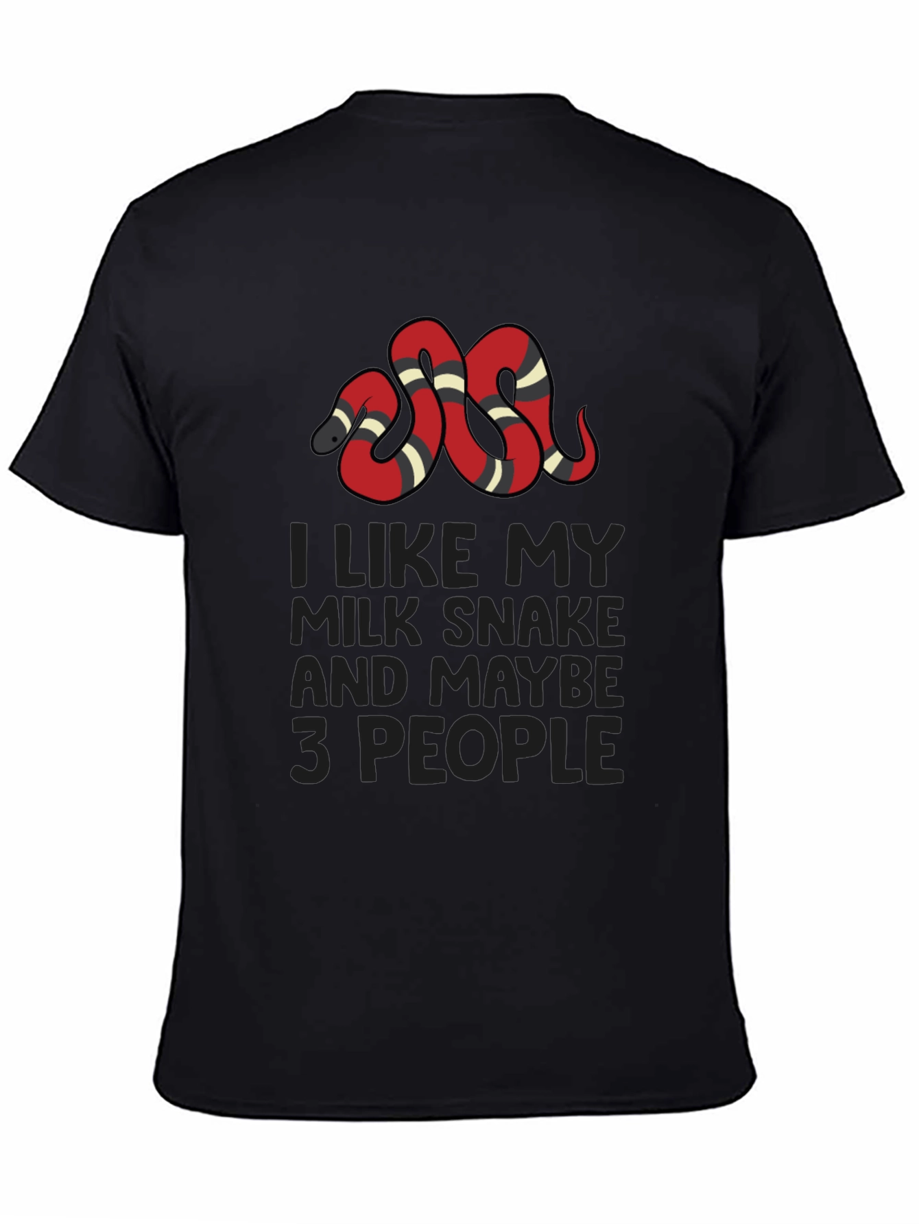 Milk Snake Graphic Tee - Introvert Humor