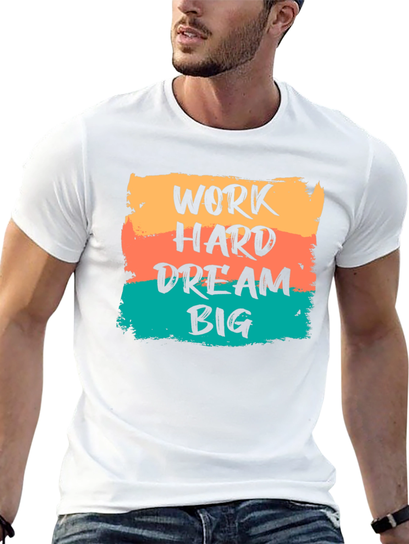 Work Hard Dream Big Graphic Tee