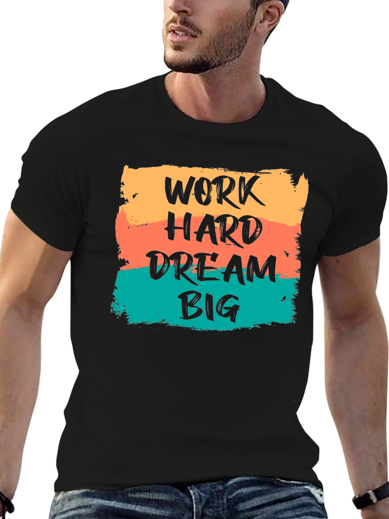 Work Hard Dream Big Graphic Tee