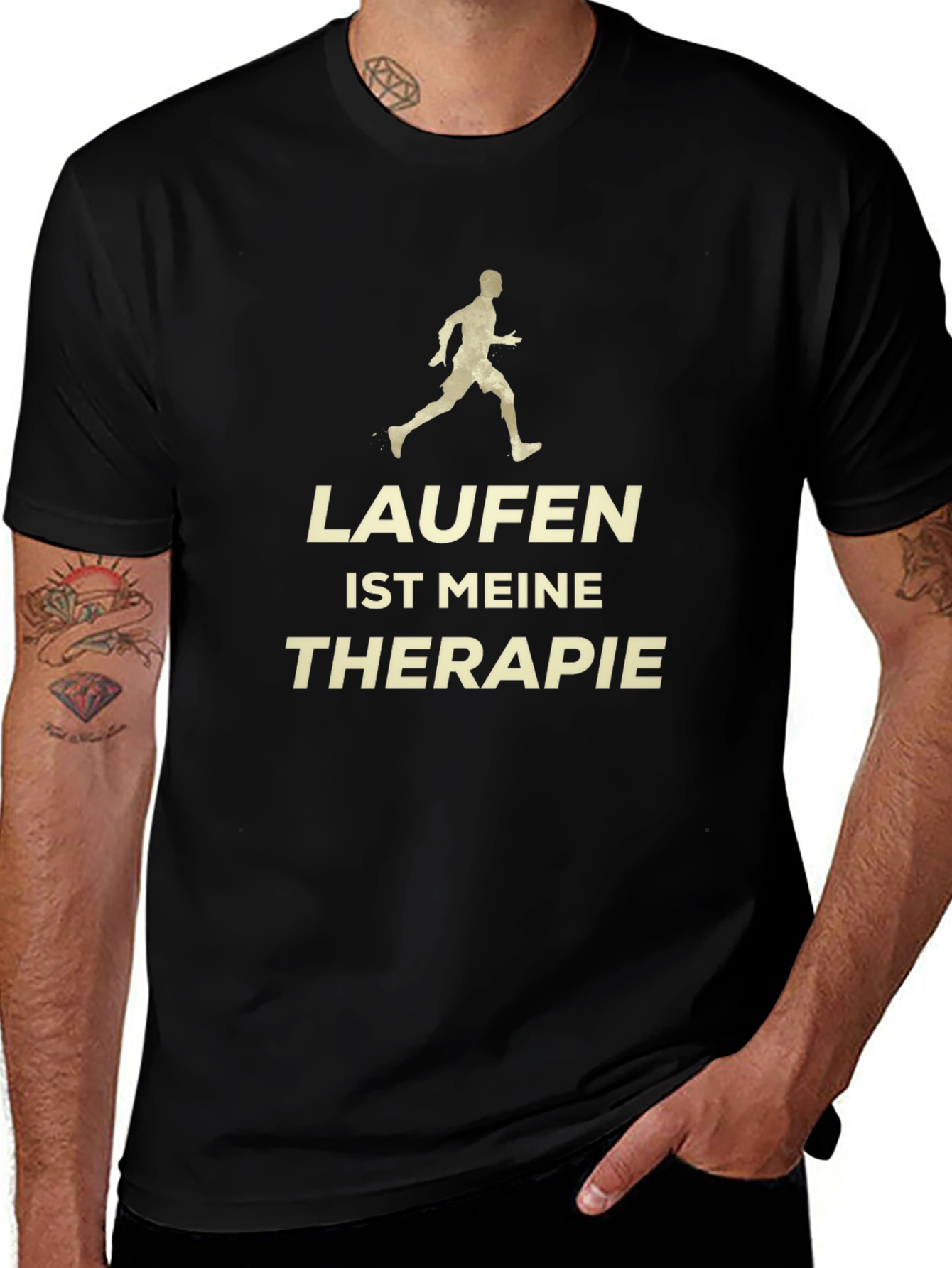 Running is My Therapy T-Shirt