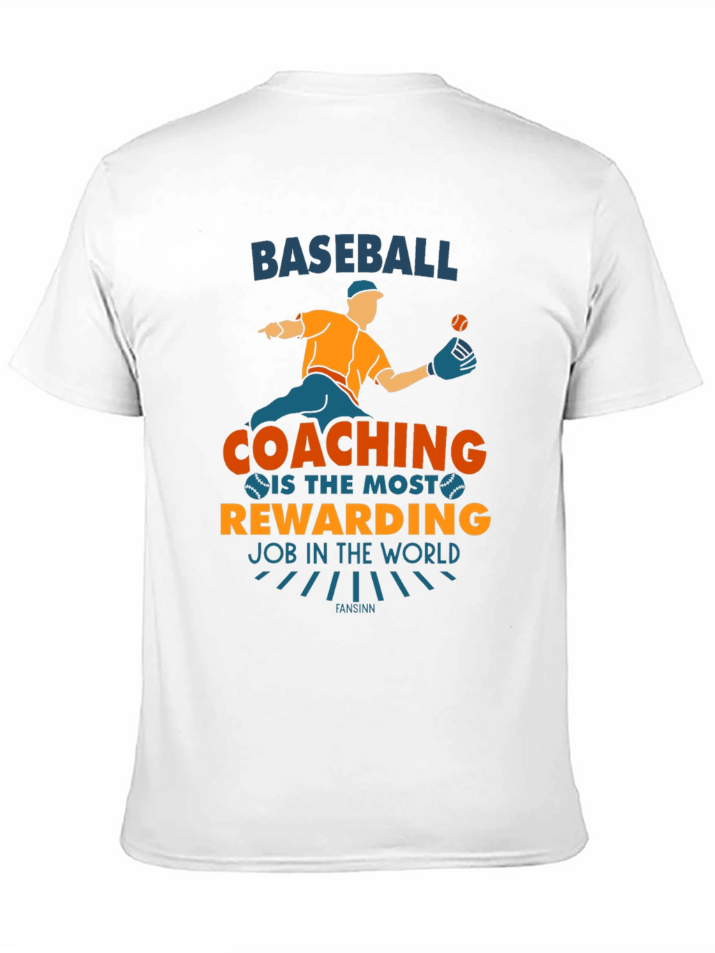 Baseball Coaching T-Shirt: Most Rewarding Job Graphic Tee