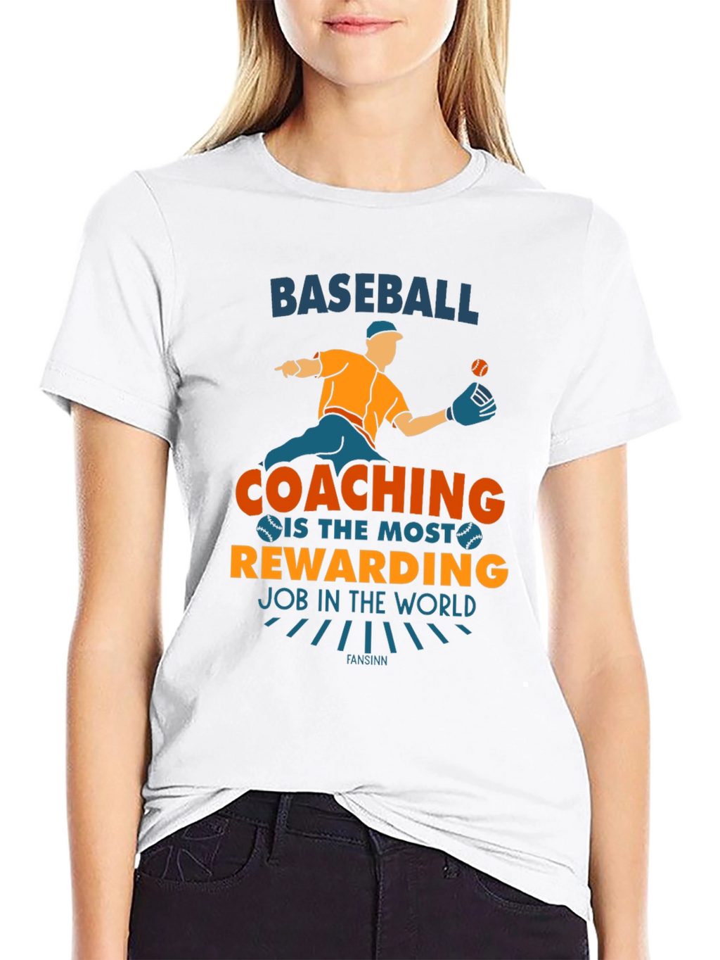 Baseball Coaching T-Shirt: Most Rewarding Job Graphic Tee