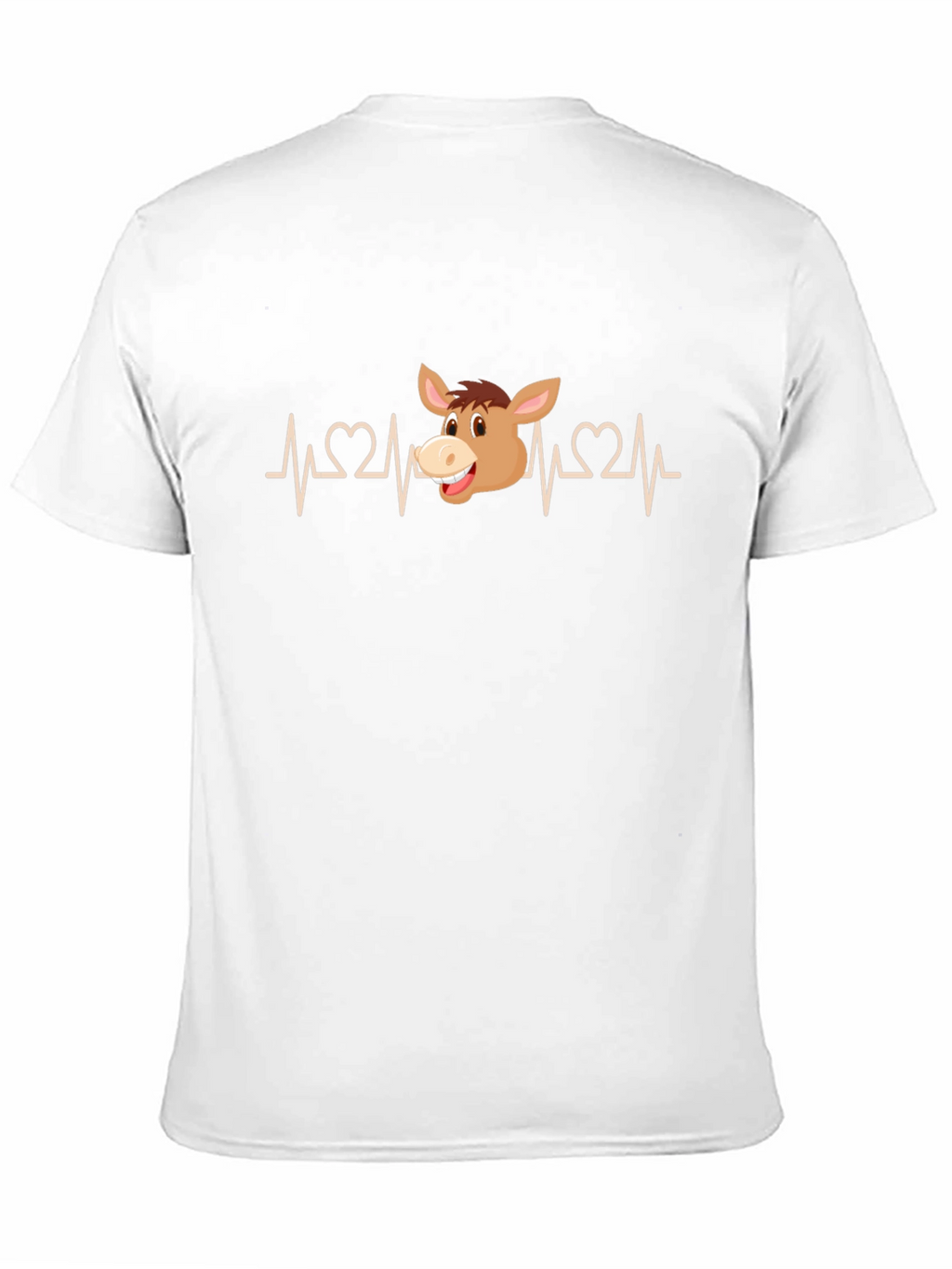 Donkey Heartbeat T-Shirt - Funny Animal Tee