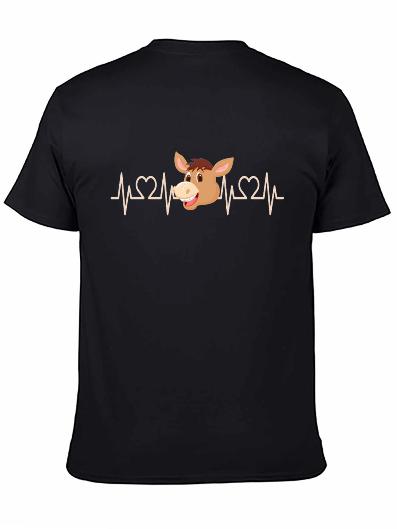 Donkey Heartbeat T-Shirt - Funny Animal Tee