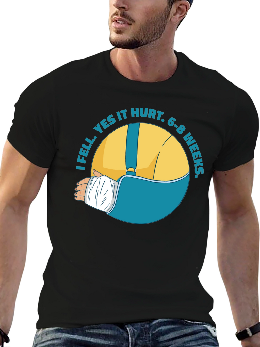I Fell Yes It Hurt T-Shirt