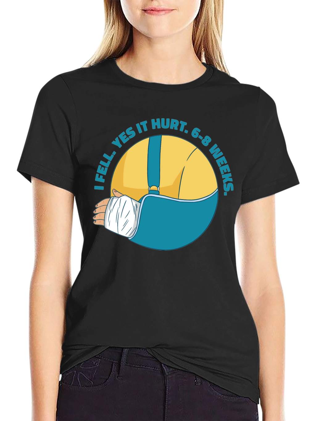 I Fell Yes It Hurt T-Shirt