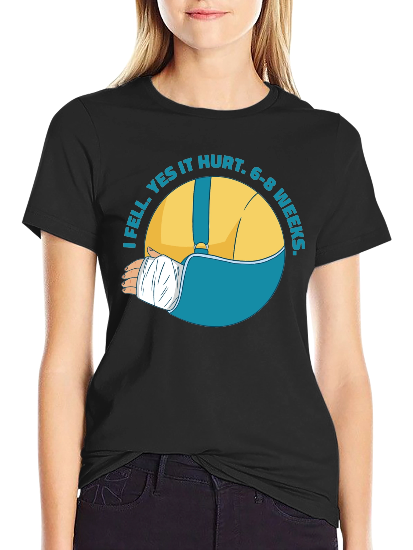 I Fell Yes It Hurt T-Shirt