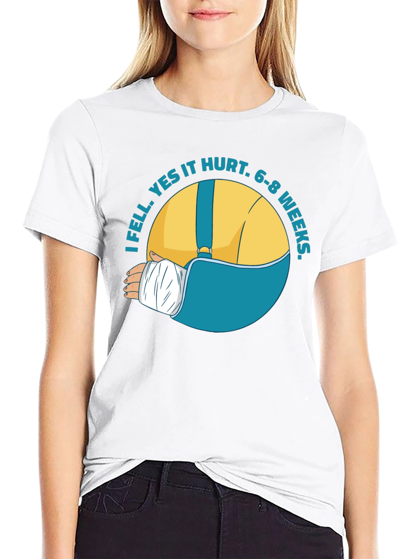 I Fell Yes It Hurt T-Shirt